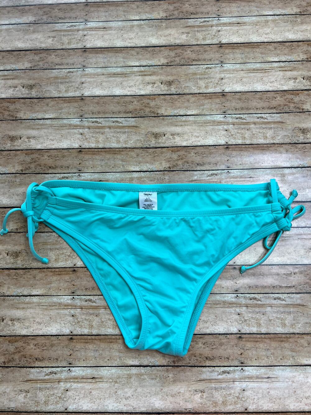 Mossimo Women's Keyhole Side Tie Swim Bottom Mint Green XL